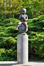 Statue in Franzensbad Czech Republic Royalty Free Stock Photo